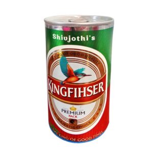 Tin Beer Fountain Red & Green (1 Pce)